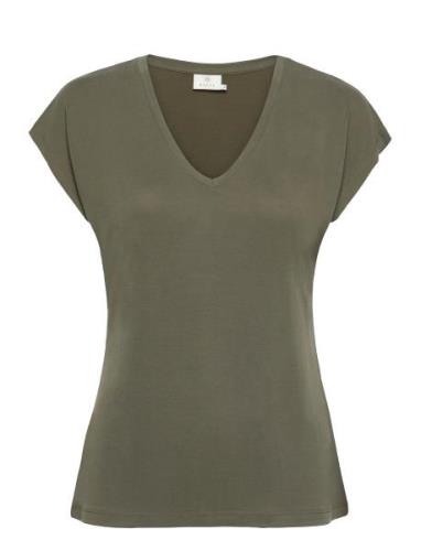 Kalise T-Shirt Khaki Kaffe