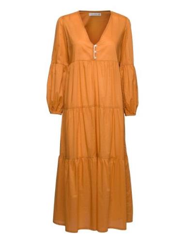 Frieda Maxi Dress Orange Faithfull The Brand