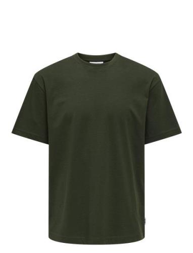 Onsfred Life Rlx Ss Tee Noos Green ONLY & SONS