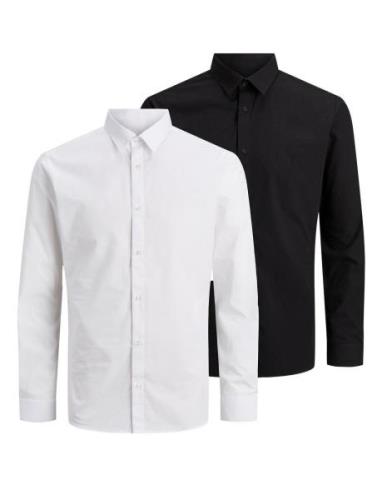 Jjjoe Shirt Ls 2 Pack Mp Black Jack & J S