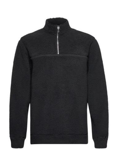 Onsremy Reg 1/4 Zip Swt Black ONLY & SONS