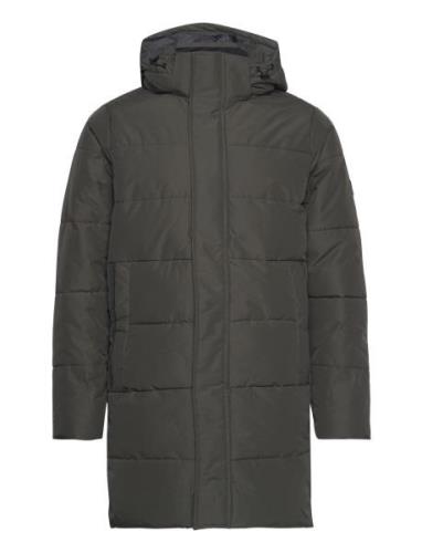 Onscarl Long Quilted Coat Otw Grey ONLY & SONS