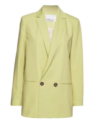 Bydneykb Fashion Blazer Yellow Karen By Simonsen