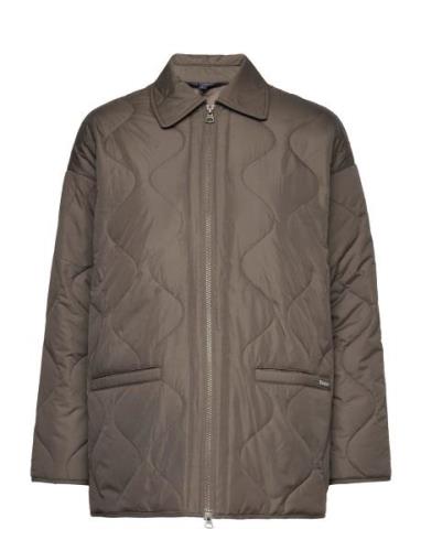 Linn Quilted Jacket Brown Lexington Clothing