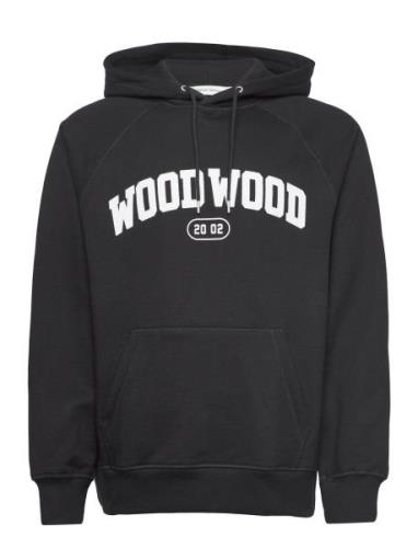 Fred Ivy Hoodie Black Wood Wood