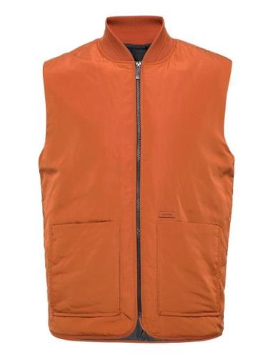 Recycled Superlightweight Vest Orange Calvin Klein