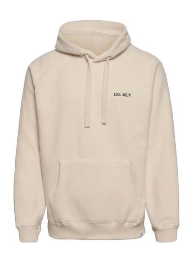 Duncan Pile Hoodie Beige Les Deux