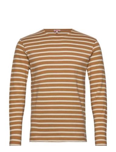 Striped Breton Shirt Héritage Brown Armor Lux