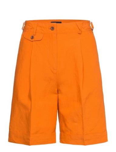 D2. Hw Linen Blend Long Shorts Orange GANT