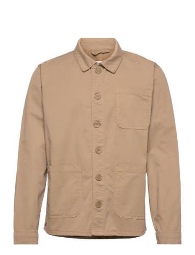 The Organic Workwear Jacket Beige By Garment Makers
