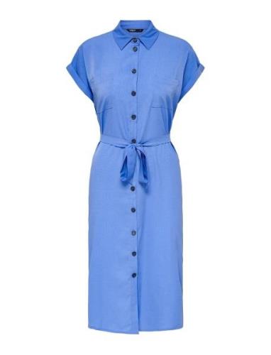 Onlhannover S/S Shirt Dress Noos Wvn Blue ONLY