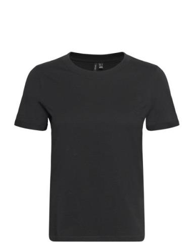 Vmpaula S/S T-Shirt Ga Noos Black Vero Moda