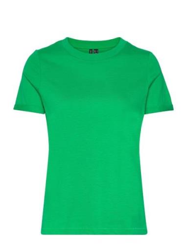 Vmpaula S/S T-Shirt Ga Noos Green Vero Moda
