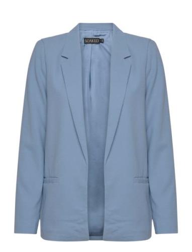 Slshirley Blazer Ls Blue Soaked In Luxury