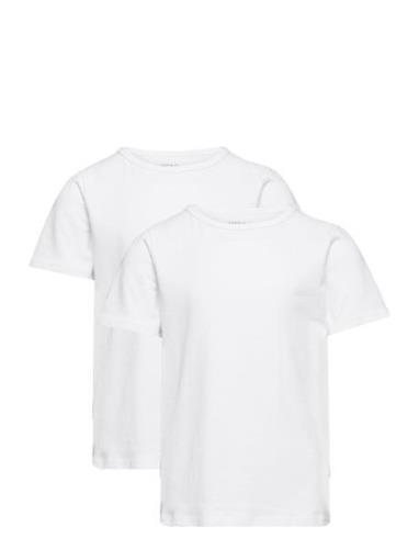 Nkmt-Shirt Slim 2P Noos White Name It