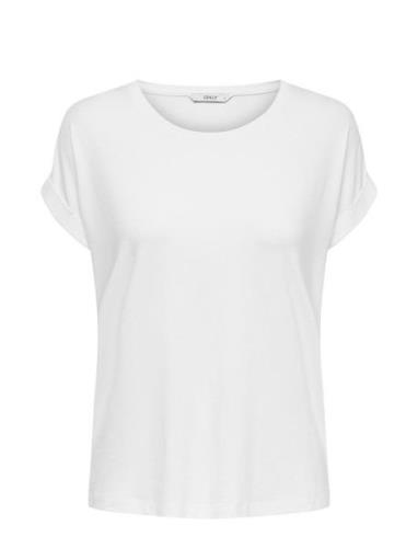 Onlmoster S/S O-Neck Top Noos Jrs White ONLY