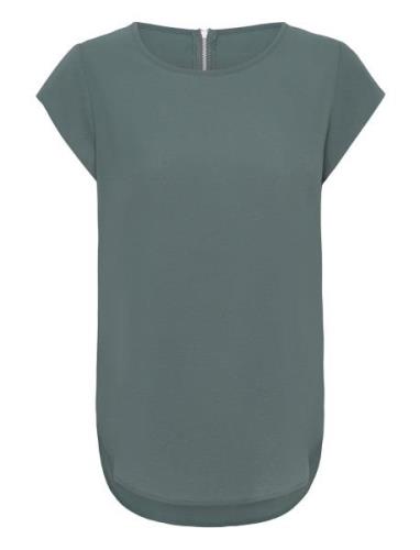 Onlvic S/S Solid Top Ptm Green ONLY