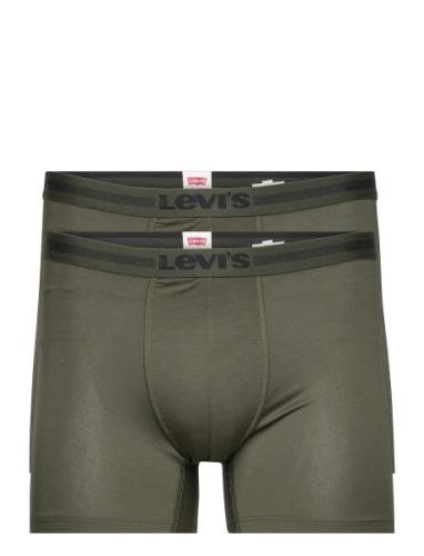 Levis Men Tencel Boxer Brief 2P Green Levi´s