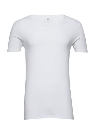 Jbs Of Dk T-Shirt V-Neck White JBS Of Denmark