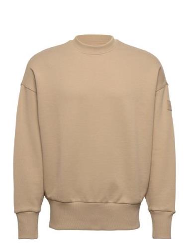 Modern Comfort Sweatshirt Beige Calvin Klein
