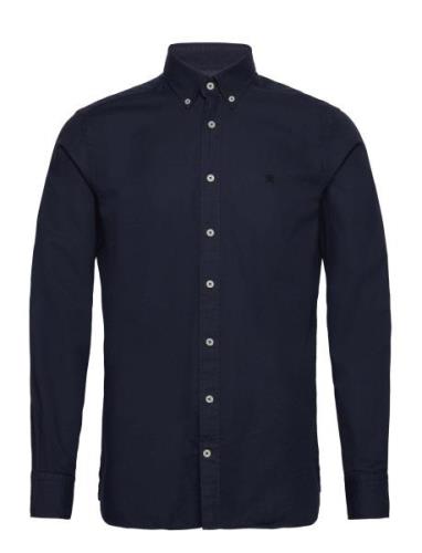 Garment Dyed Oxford Navy Hackett London