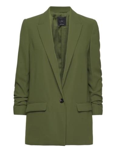Flowy Suit Blazer Green Mango