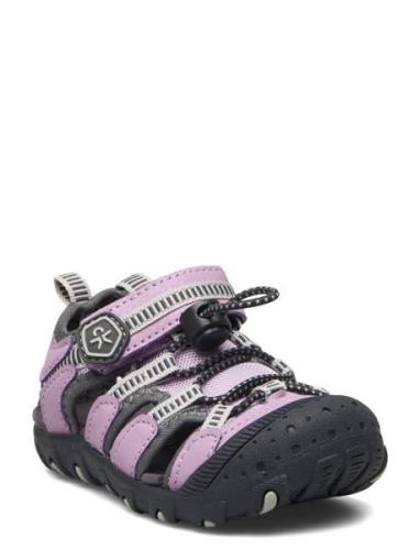 Sandals Trekking W. Toe Cap Purple Color Kids