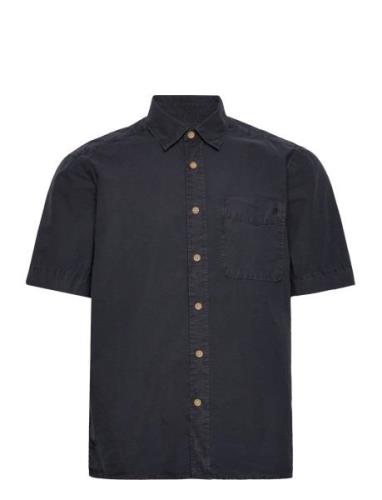 Jeremyn Ss Shirt Navy Morris