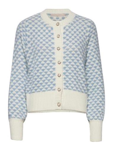 Cattiekb Cardigan Blue Karen By Simonsen