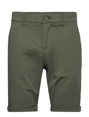 Chuck Regular Chino Poplin Shorts - Green Knowledge Cotton Apparel