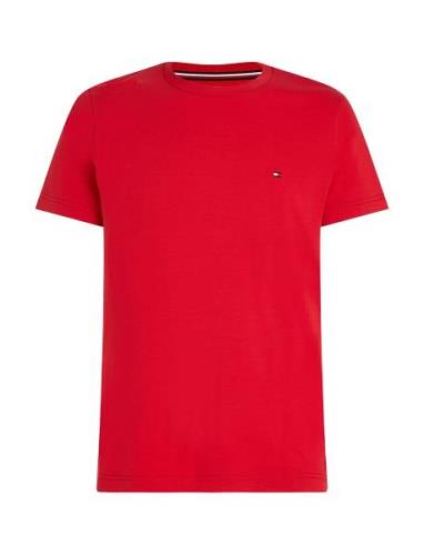 Stretch Slim Fit Tee Red Tommy Hilfiger