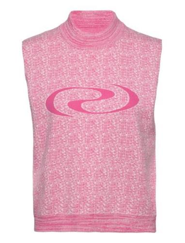 Rosers Knit Vest Pink Résumé