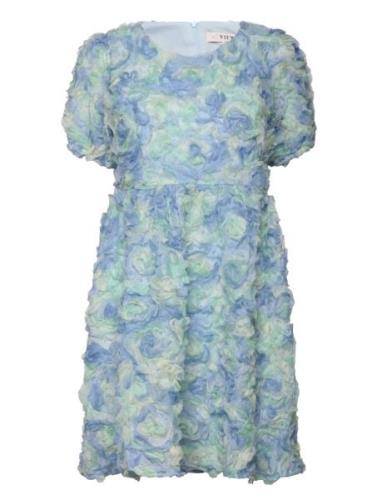 Mimi Dress Blue A-View