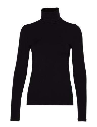 Aurora Top Long Sleeves Black Wolford