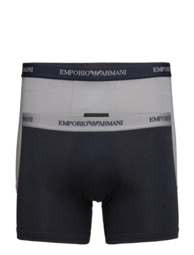 Mens Knit 2Pack Boxer Patterned Emporio Armani