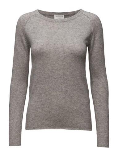 Wool & Cashmere Pullover Grey Rosemunde