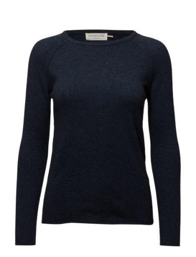 Wool & Cashmere Pullover Blue Rosemunde