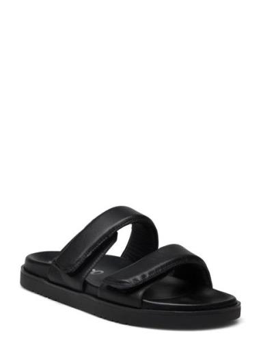 Biafelia Velcro Slide Black Bianco