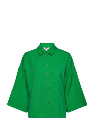 Objtilda Boxy Shirt Noos Green Object