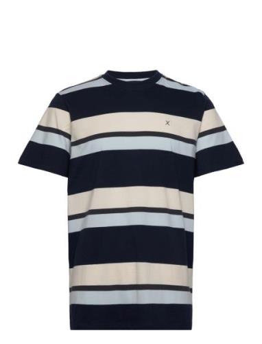 Bradley Cotton Tee Navy Clean Cut Copenhagen