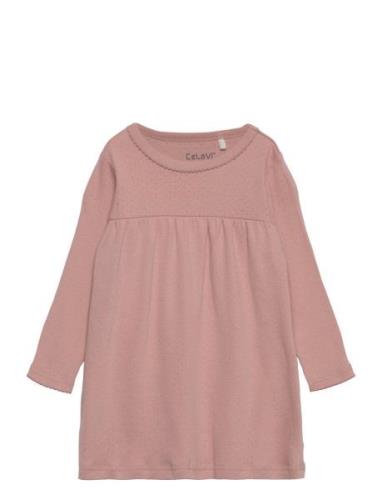 Nightdress Ls Pink CeLaVi