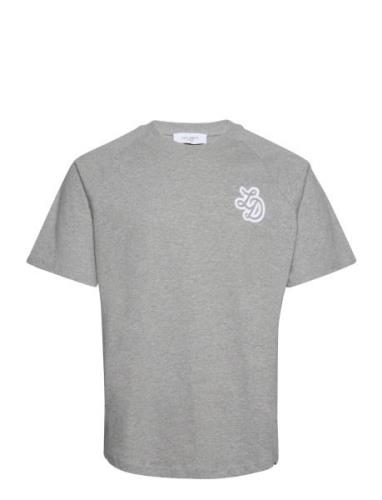 Darren T-Shirt Grey Les Deux