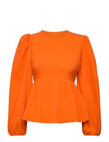 Carrie Ls Bow Blouse Orange Notes Du Nord