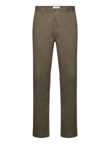 Jared Twill Chino Pants Khaki Les Deux