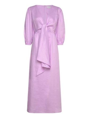 La Mia Maxi Dress Purple Faithfull The Brand