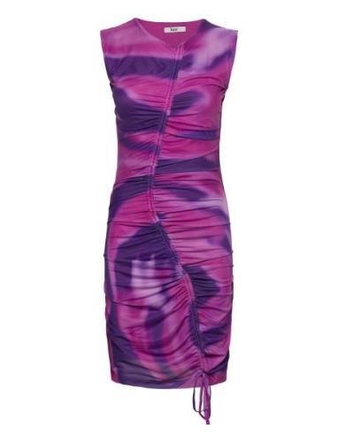 Mela Crinckle Dress Purple Bzr
