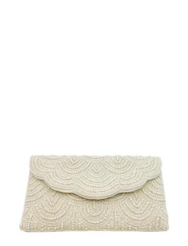 Casablanca Clutch White Pipol's Bazaar