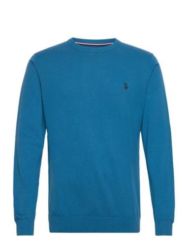 Uspa Knit Adair Men Blue U.S. Polo Assn.