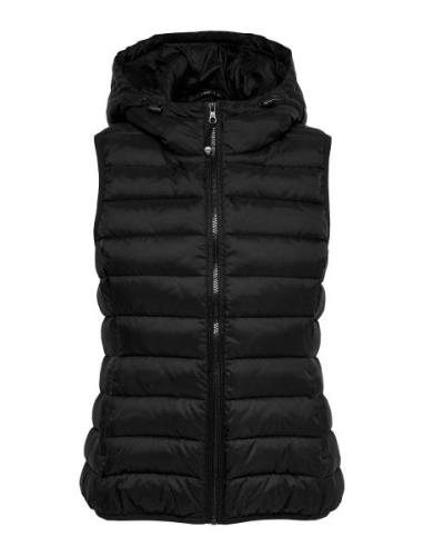 Onlnewtahoe Hood Waistcoat Otw Noos Black ONLY