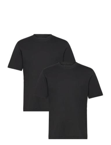 Double Pack Crew Neck Tee Black Tom Tailor